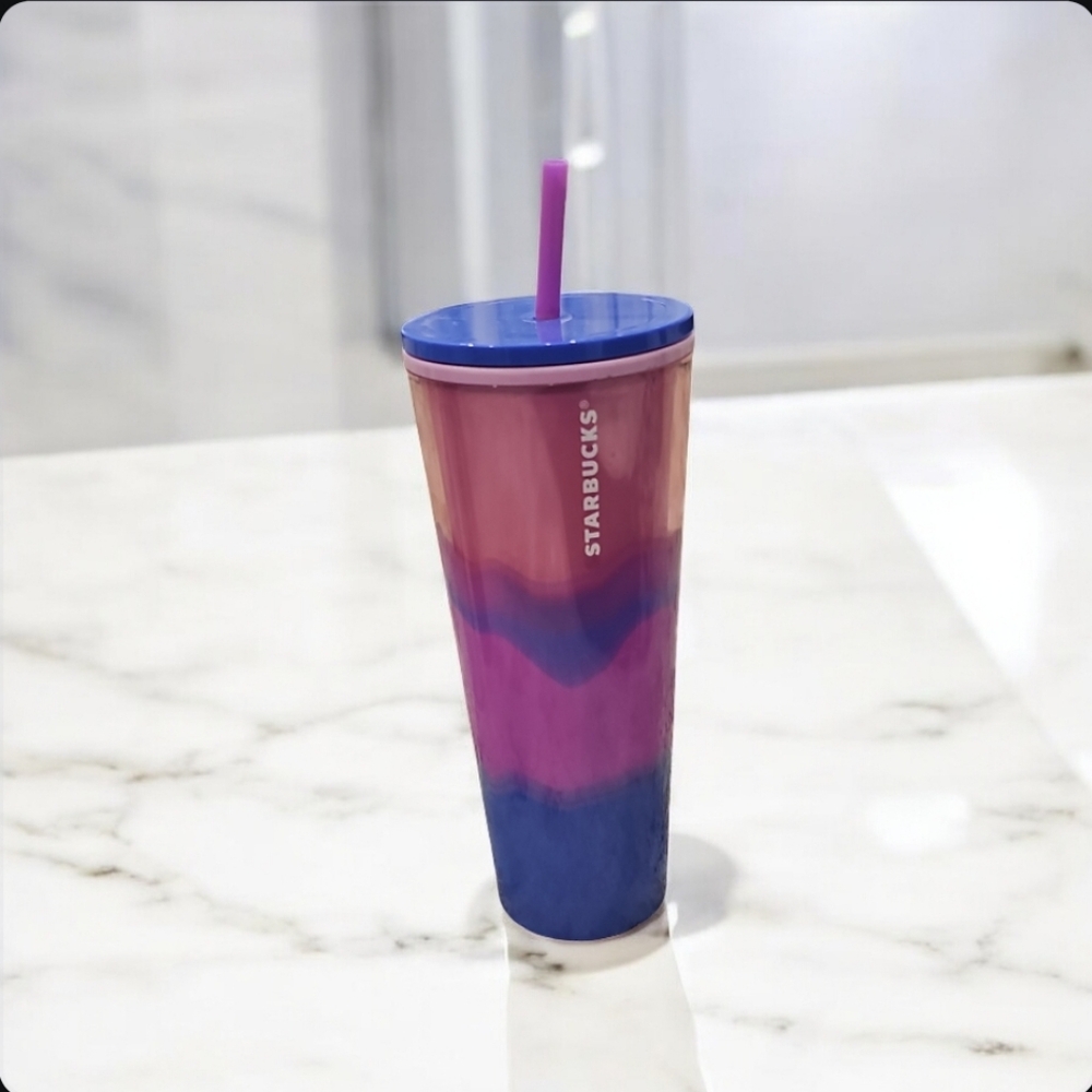 Starbucks Colorful Tumbler with Straw